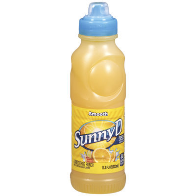 Sunny D® Orange Flavored Smooth Citrus Punch 11.3 oz Bottle