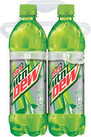 Diet Mountain Dew® 4 Pack 24 fl. oz. Plastic Bottles