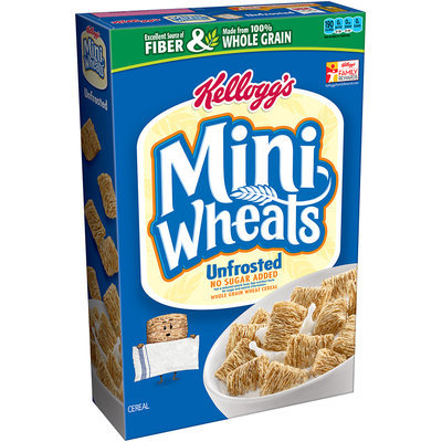 Kellogg's Mini-Wheats Unfrosted Cereal