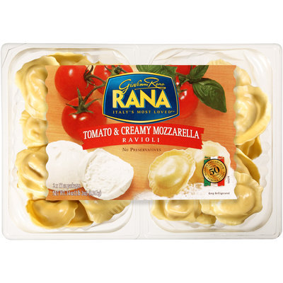 Rana Tomato & Creamy Mozzarella Ravioli 2-17 oz. Plastic Containers