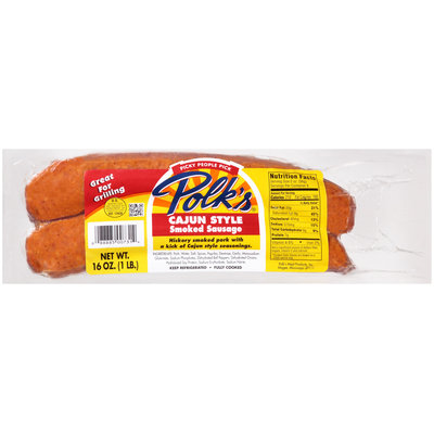 Polk's® Cajun Style Smoked Sausage 16 oz. Pack