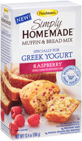 Fleischmann's® Simply Homemade® Raspberry Muffin & Bread Baking Mix 13.4 oz. Box
