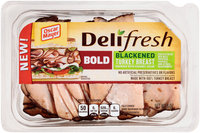 Oscar Mayer Deli Fresh Blackened Turkey Breast Cold Cuts 8 oz. Tub
