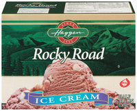Haggen Rocky Road Ice Cream .5 Gal Carton