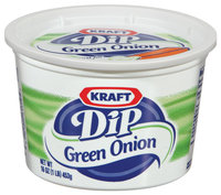 Kraft Dips Green Onion Dip 16 Oz Tub
