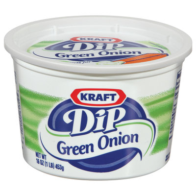 Kraft Dips Green Onion Dip 16 Oz Tub