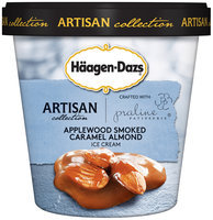 Haagen-Dazs Applewood Smoked Caramel Almond Ice Cream