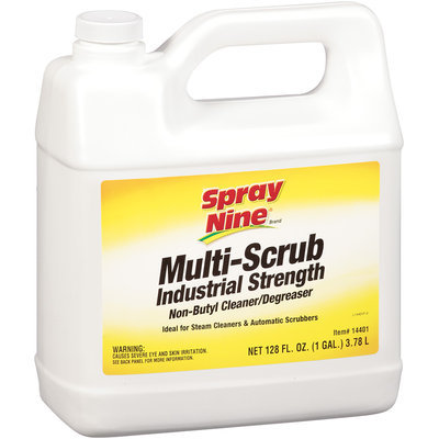 Spray Nine® Multi-Scrub Industrial Strength Non-Butyl Cleaner/Degreaser 1 gal.