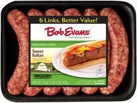 Bob Evans® Sweet Italian Sausage Links 6 ct 19 oz Tray
