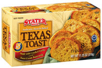 Stater Bros. Authenic Hearth Baked 8 Ct Texas Toast 11.25 Oz Box