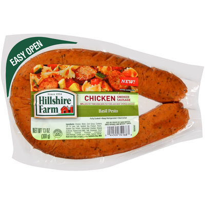 Hillshire Farm Basil Pesto Chicken Smoked Sausage 13 oz. Pack