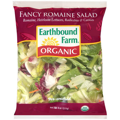 Earthbound Farm® Organic Fancy Romaine Salad 8 oz. Bag