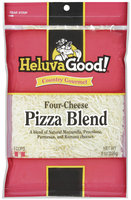 HELUVA GOOD Four-Cheese Pizza Blend Country Gourmet Cheese 8 OZ PEG