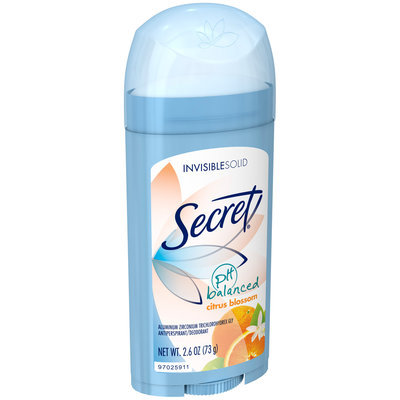 Secret Citrus Blossom Invisible Solid Women's Antiperspirant & Deodorant 2.6 oz