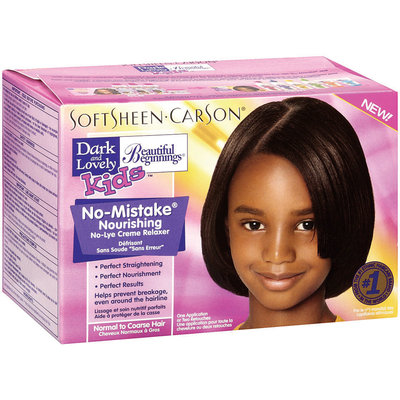 Dark and Lovely No-Mistake Nourishing No-Lye Cream Relaxer 1 Ct