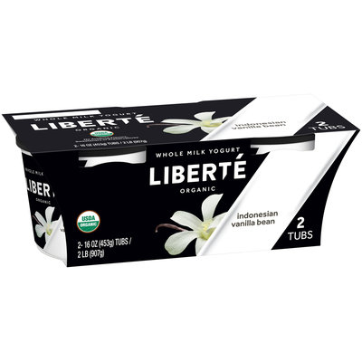 Liberté® Organic Indonesian Vanilla Bean Whole Milk Yogurt