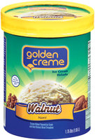 Golden Creme Walnut Ice Cream 1.75 Qt Carton