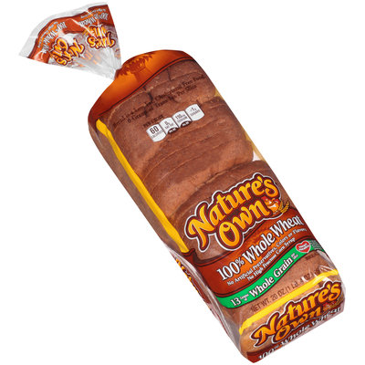 Nature's Own® 100% Whole Wheat Bread 20 oz. Bag
