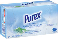 Purex Fabric Softeners Mountain Breeze Sheets Fabric Softener 120 Ct Box