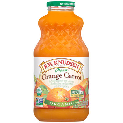 R.W. Knudsen® Organic 100% Carrot Juice 32 fl. oz. Bottle