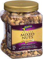 Planters Deluxe Mixed Nuts with Sea Salt Canister