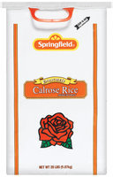 Springfield Calrose Enriched Medium Grain Rice 20 Lb Bag