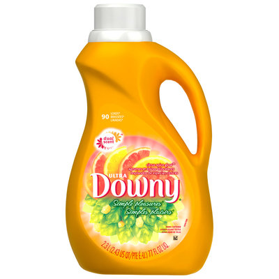 Downy® Ultra Simple Pleasures Citrus Spice Glow Liquid Fabric Softener 77 fl. oz. Plastic Jug