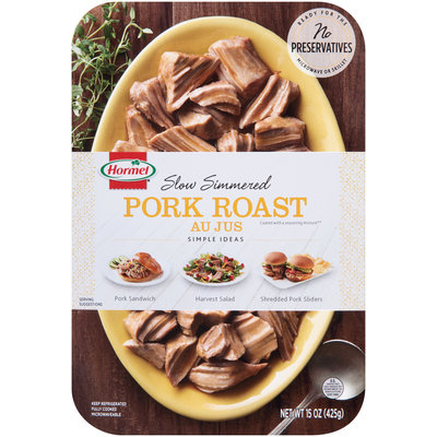 Hormel® Slow Simmered Pork Roast Au Jus 15 oz. Tray
