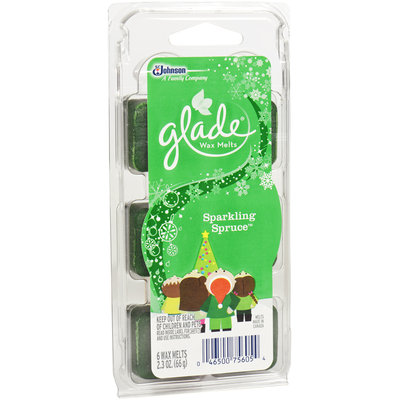 Glade® Holiday Collection Wax Melts Sparkling Spruce™ 6 ct Tray
