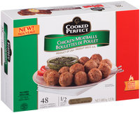 Cooked Perfect® Chicken Meatballs 48 ct. Box