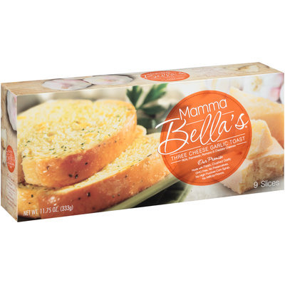 Mamma Bella's® Three Cheese Garlic Toast