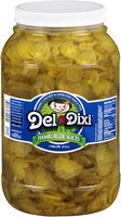 Del Dixi® Hamburger Slice Pickles 1 gal. Plastic Jar