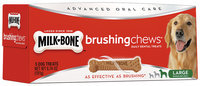 Milk-Bone Brushing Chews Daily Dental Treats - Large - 6.74 ounce - 5 Bones