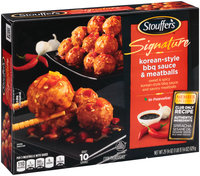 Stouffer's Signature Korean-style Bbq Sauce & Meatballs