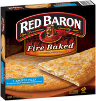 Red Baron® Fire Baked 4-Cheese Pizza 19.79 oz. Box