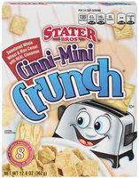 Stater Bros. Cinni-Mini Crunch Cereal 12.8 Oz Box