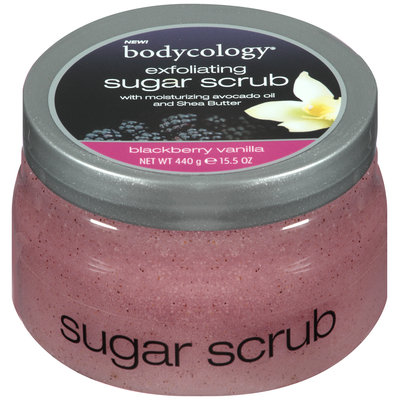 Bodycology® Exfoliating Sugar Scrub Blackberry Vanilla 15.5 oz. Tub