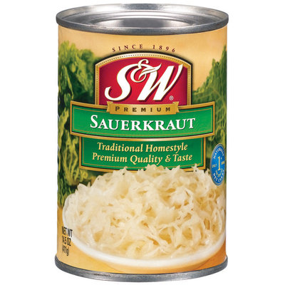 S&W® Traditional Homestyle Sauerkraut 14.5 oz. Can