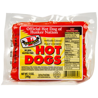 Fiarbury Brand® Hot Dogs