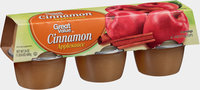 Great Value™ Cinnamon Applesauce 6-4 oz. Cups