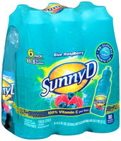 SunnyD® Blue Raspberry Citrus Punch 6-11.3 fl. oz. Bottles