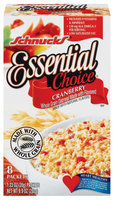 Schnucks Essential Choice Cranberry 8 - 1.23 Oz Packets Oatmeal 9.9 Oz Box