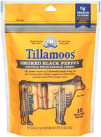 Tillamoos® Snack-Sized Smoked Black Pepper White Cheddar Cheese 10 ct Bag