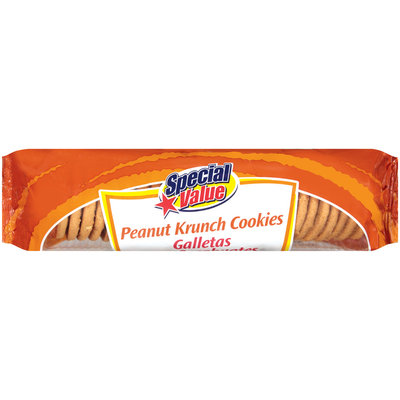 Special Value Peanut Krunch Cookies 12 Oz Tray