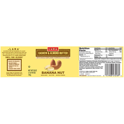 LARABAR® Banana Jar Nut Cashew & Almond Butter Variety Pack