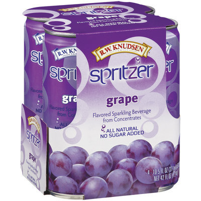 R.W. Knudsen Grape 10.5 Oz Spritzer 4 Ct Pack
