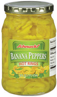 Schnucks® Banana Peppers Hot Rings 16 fl. oz.