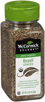 McCormick® Gourmet™ 100% Organic Basil Leaves