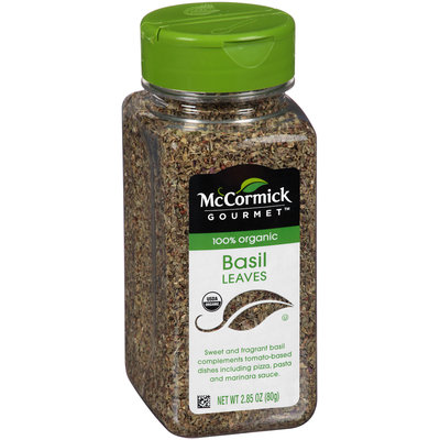 McCormick® Gourmet™ 100% Organic Basil Leaves