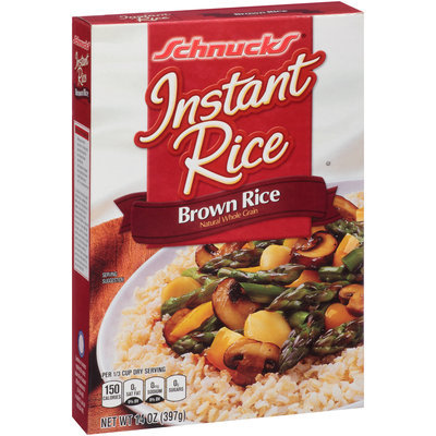 Schnucks® Instant Brown Rice 14 oz. Box